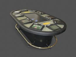 First electronic poker table launched First electronic poker table launched